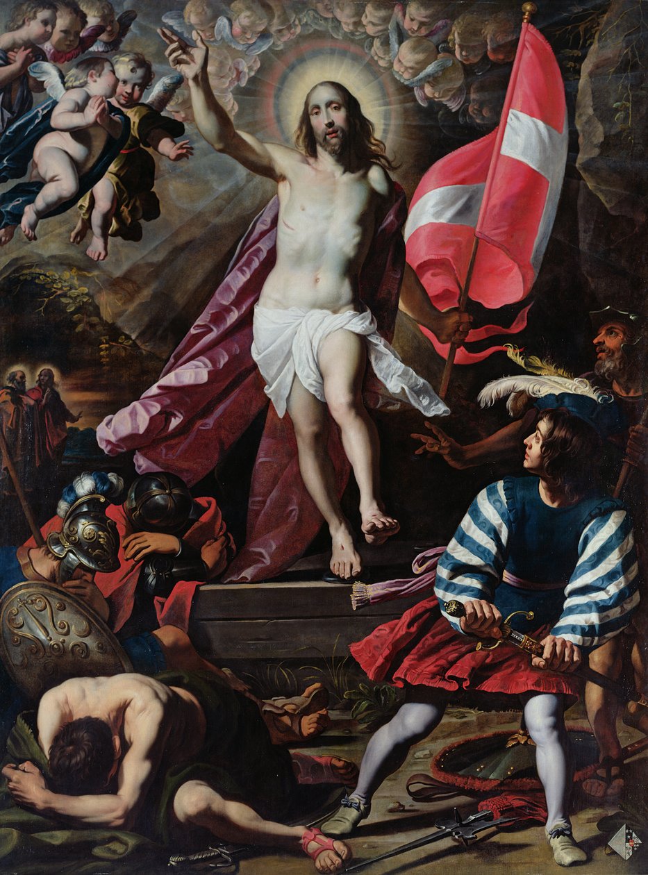 Kristi opstandelse, ca. 1610-20 af Gerard Seghers