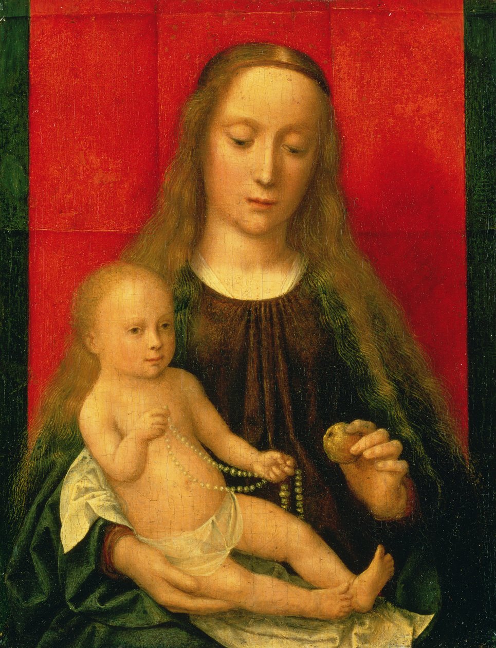 Madonna og barn af Gerard David