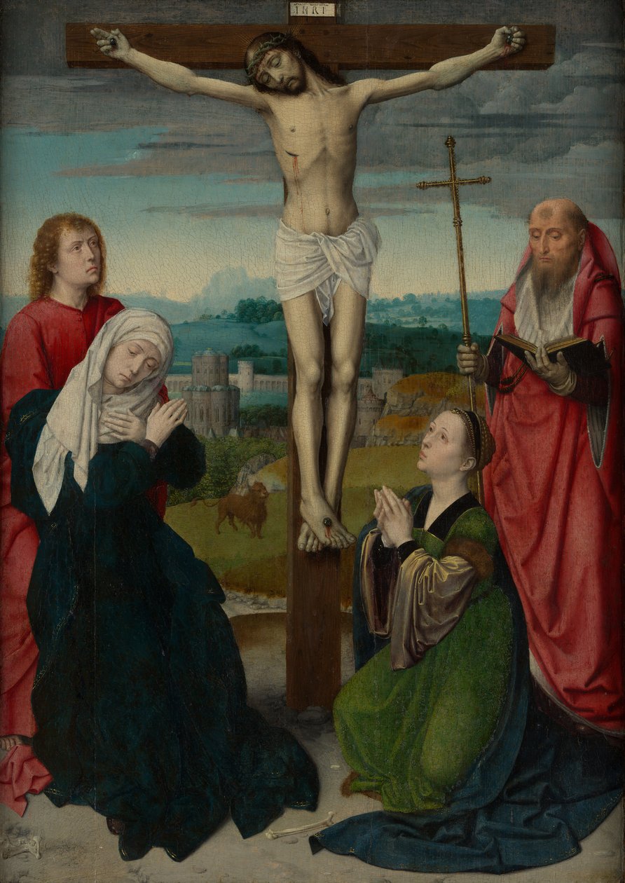 Korsfæstelsen, ca. 1495. af Gerard David