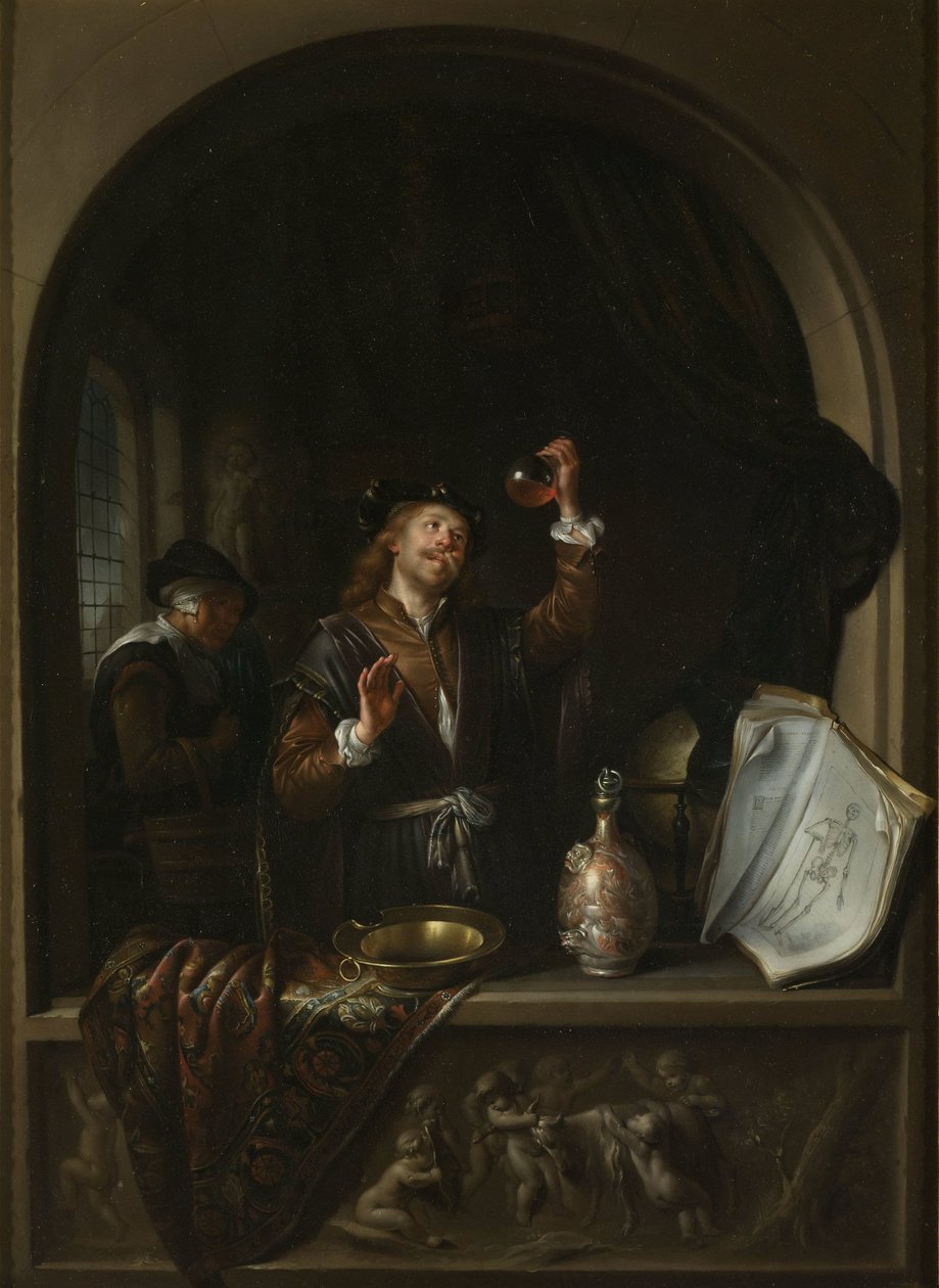 Lægen af Gerard Dou (copy after)