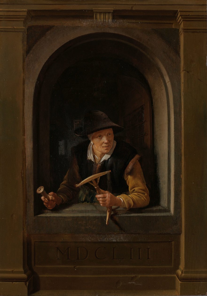 En Fiskerkone af Gerrit Dou