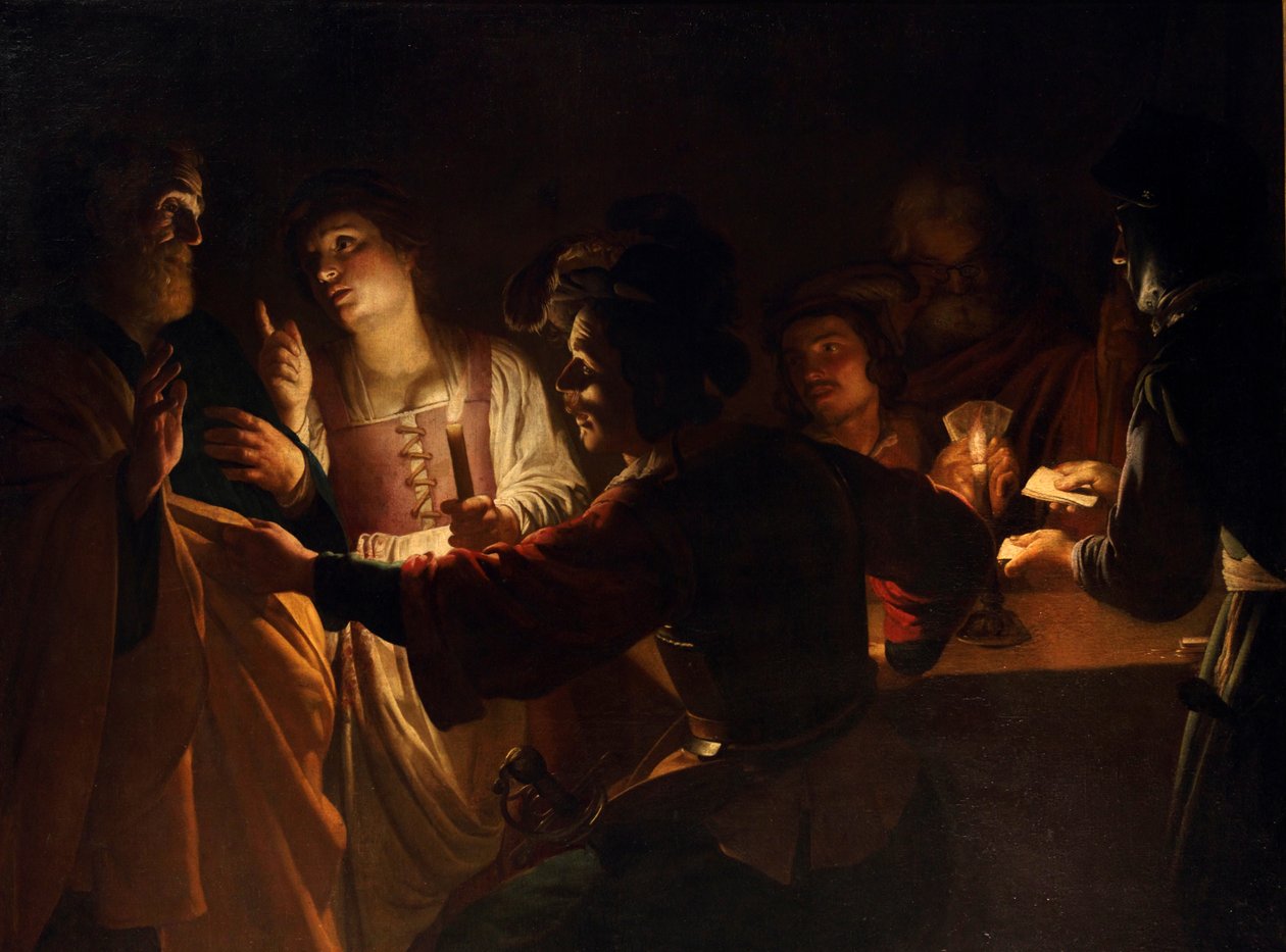 Benægtelse af Peter af Gerard van Honthorst