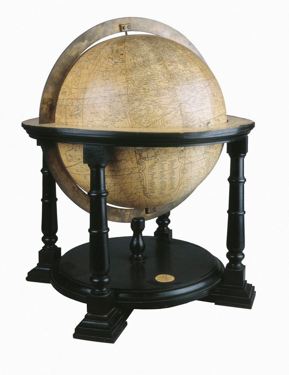 Globus af Gerardus Mercator