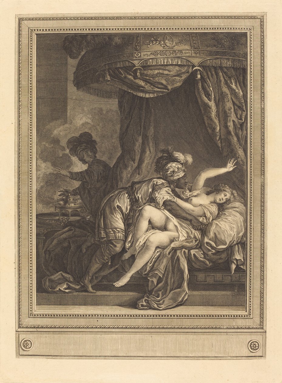 Kongen af ​​Etiopien. af Geraud Vidal