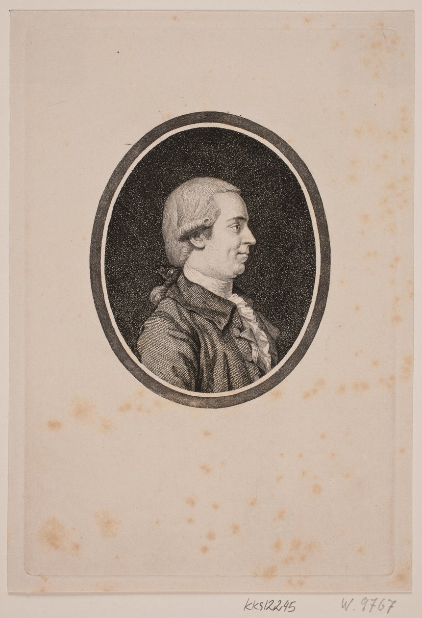 Johan Ludvig Reventlow af Gerhard Ludvig Lahde