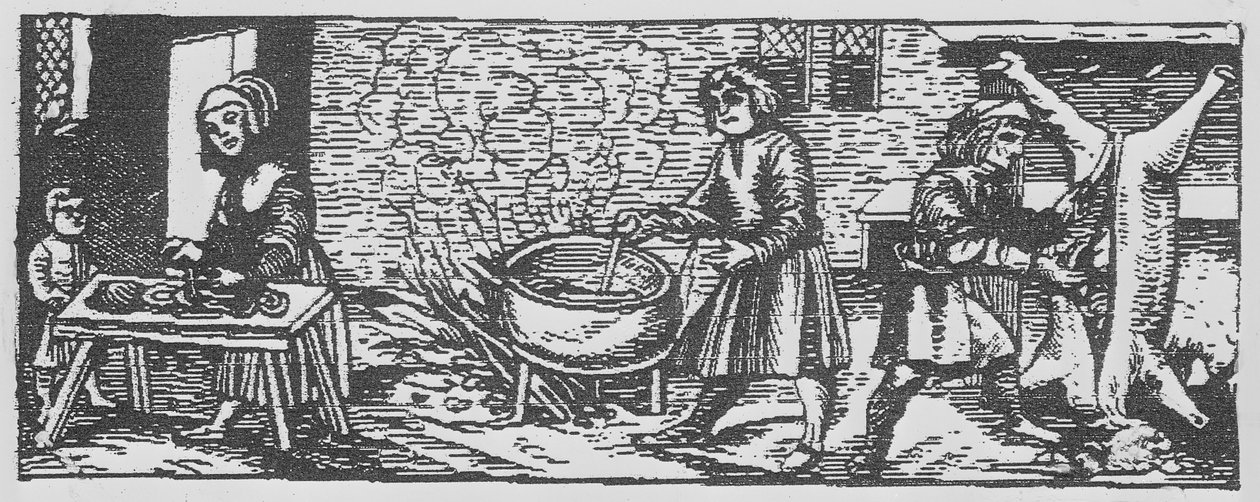 Interior of a Kitchen, fra 