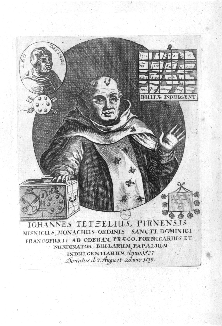 Johann Tetzel (1465-1519) af German School