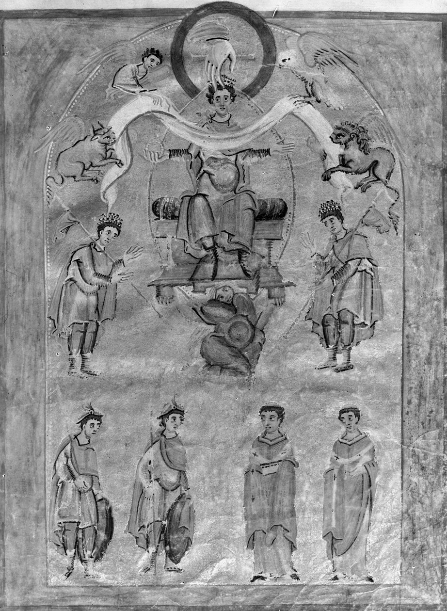 Kejseren i Majestæt, c.975 af German School