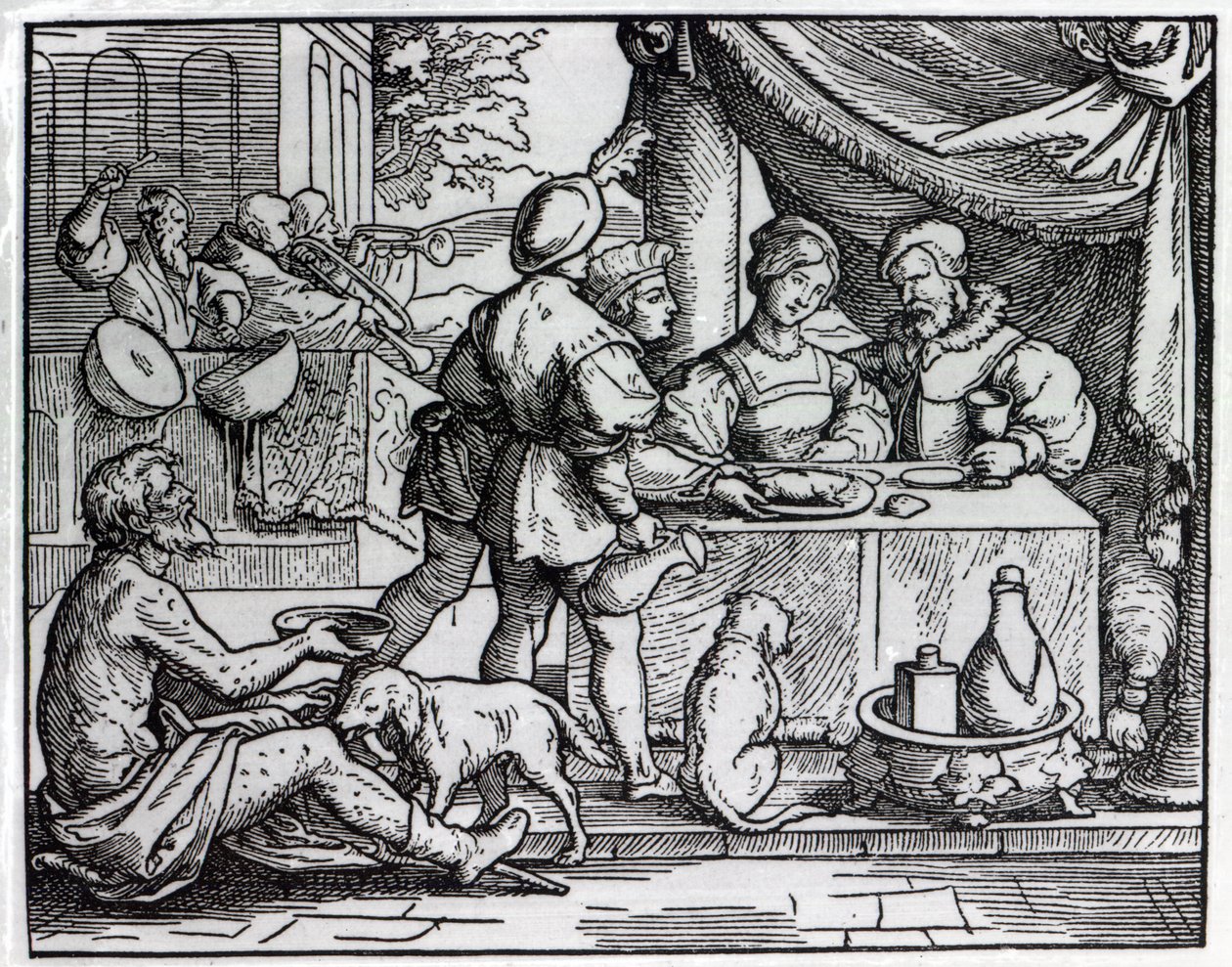 Lignelsen om Lazarus og dyk af German School