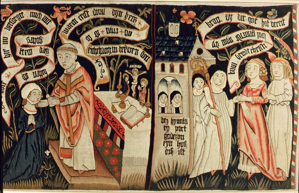 Søgen efter sandheden, ca. 1490 af German School