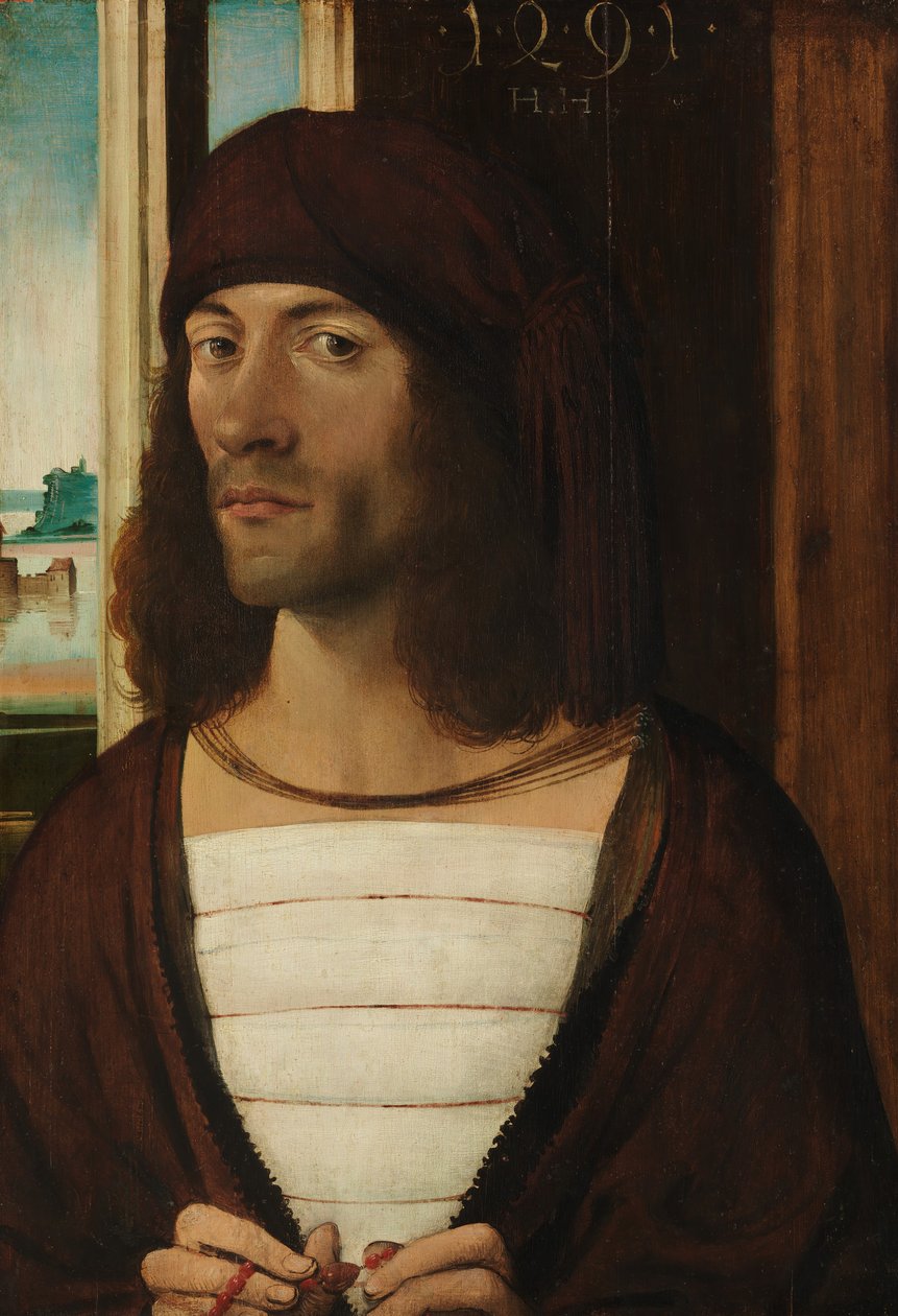 Portræt af en mand, 1491. af German