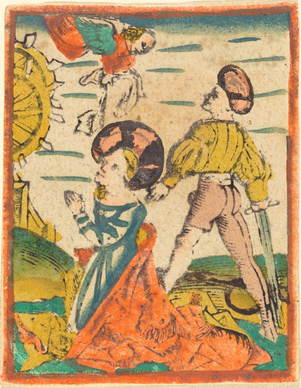 Halshugning af Saint Catherine af German 15th Century