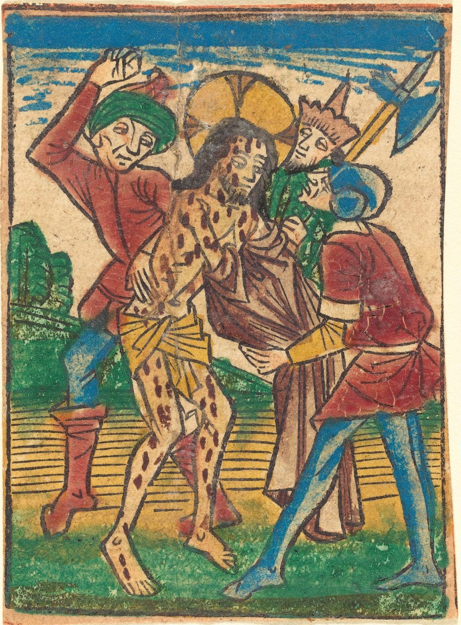 Kristus strippet af German 15th Century