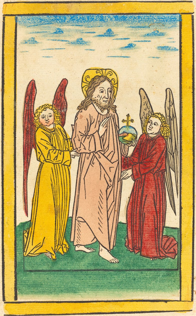Før Kristus os Salvatore af German 15th Century
