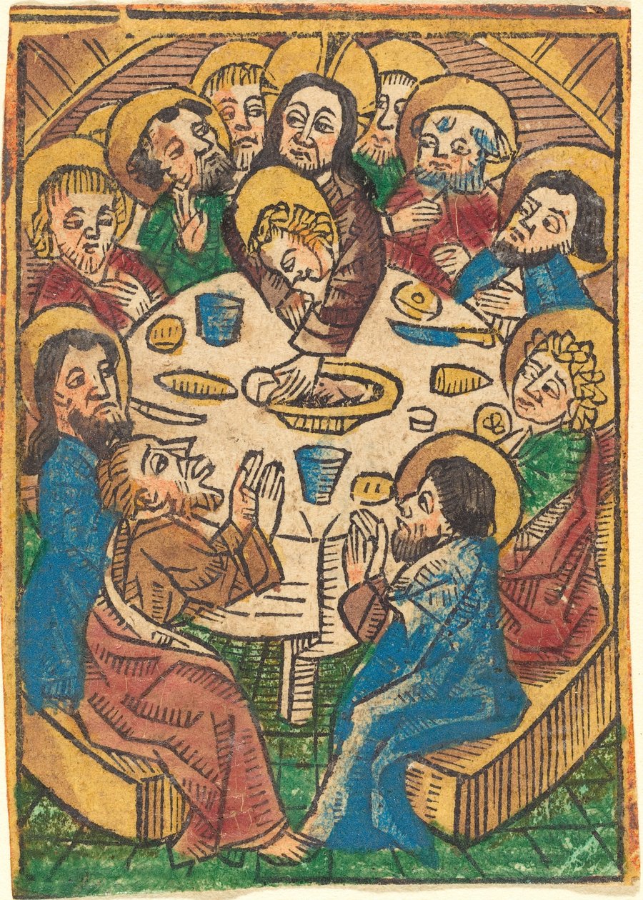 Sidste aftensmad af German 15th Century