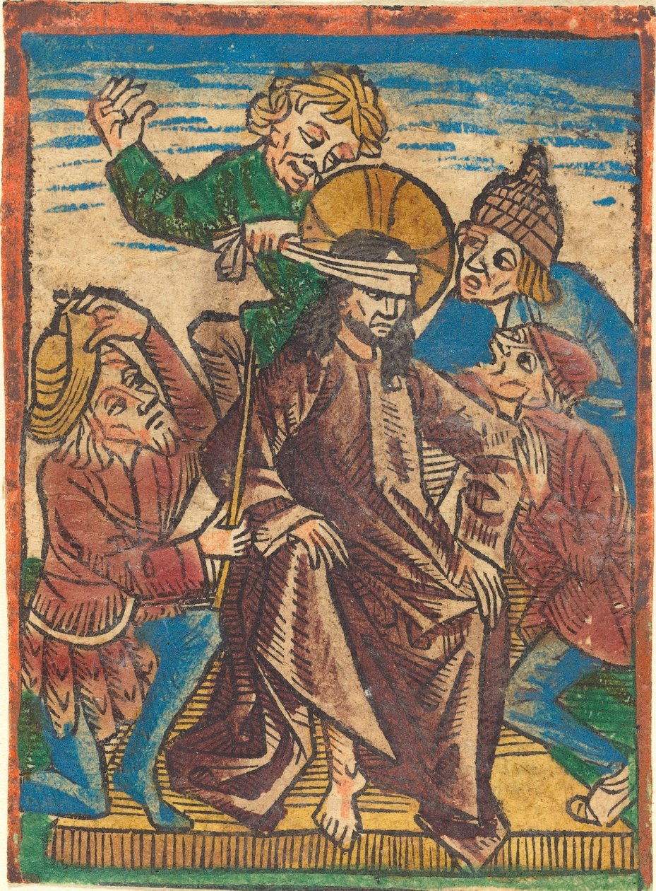 Hån mod Kristus af German 15th Century
