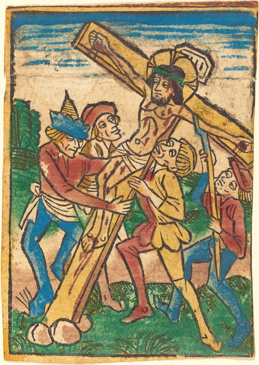 At rejse korset af German 15th Century