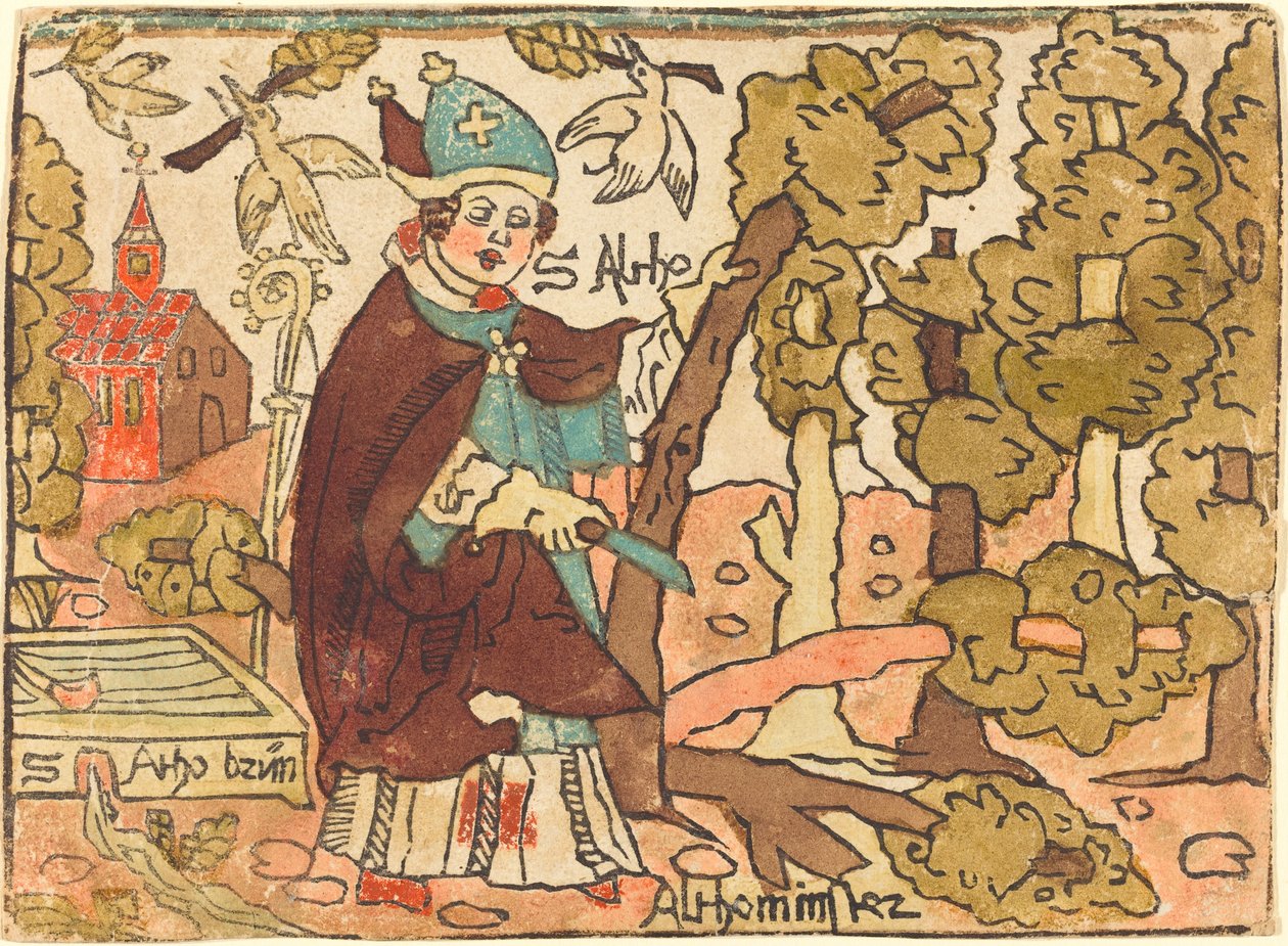 Sankt Alto af German 15th Century