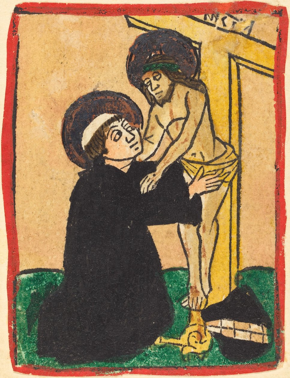 Sankt Bernhard af Clairvaux af German 15th Century