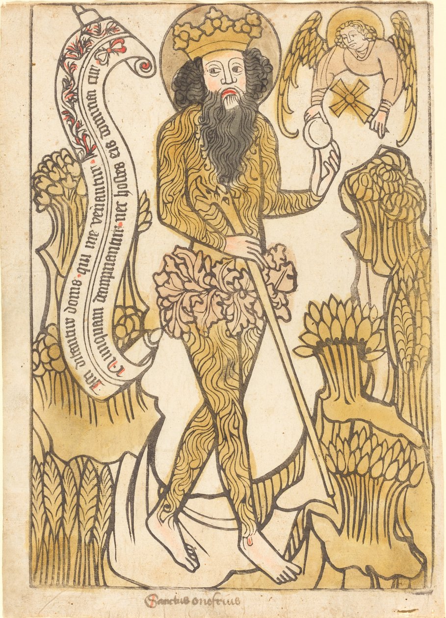 Sankt Onuphrius af German 15th Century