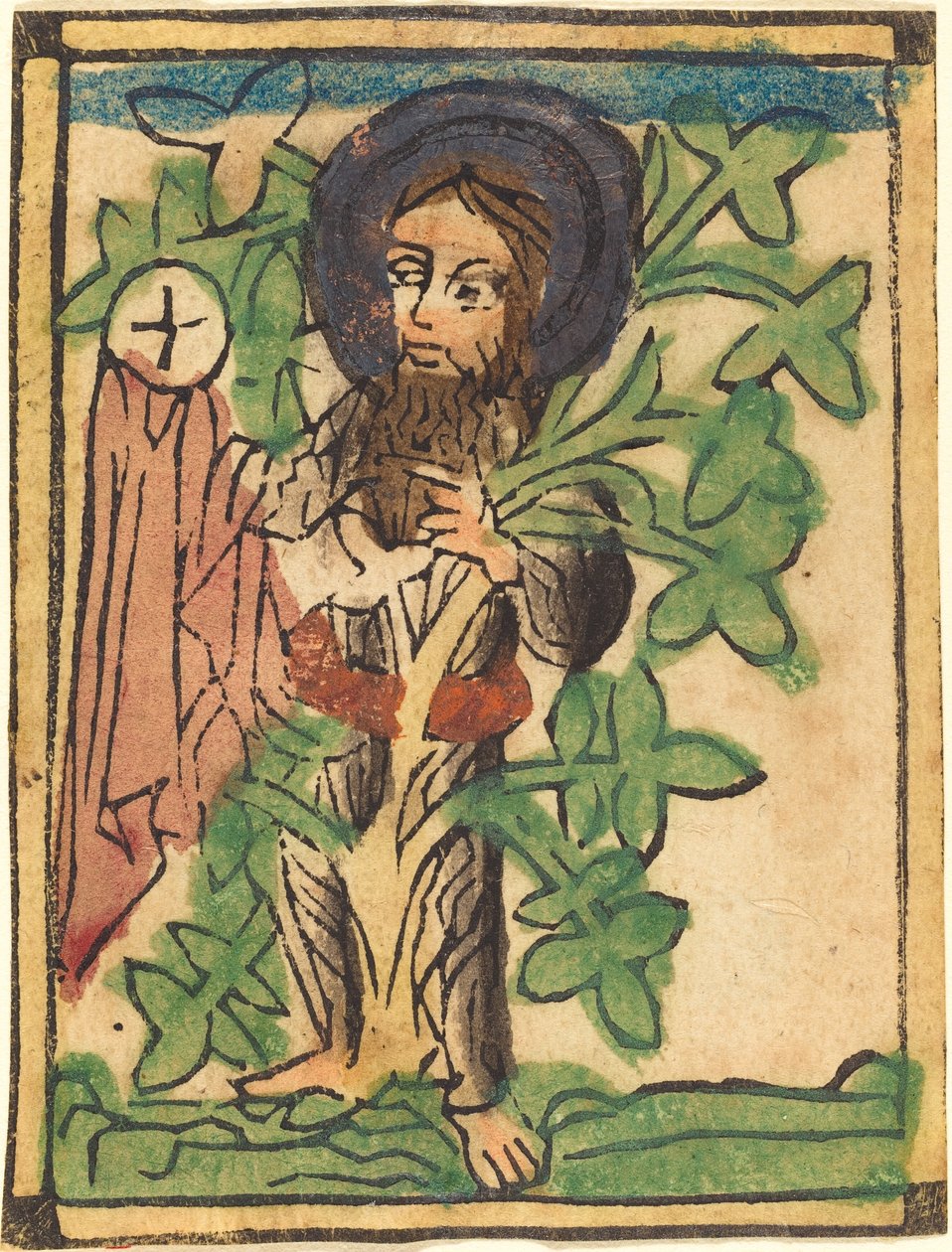 Sankt Onuphrius af German 15th Century