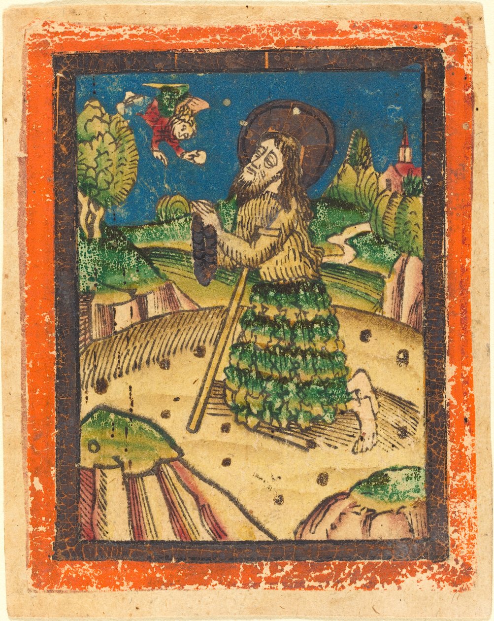 Sankt Onuphrius af German 15th Century