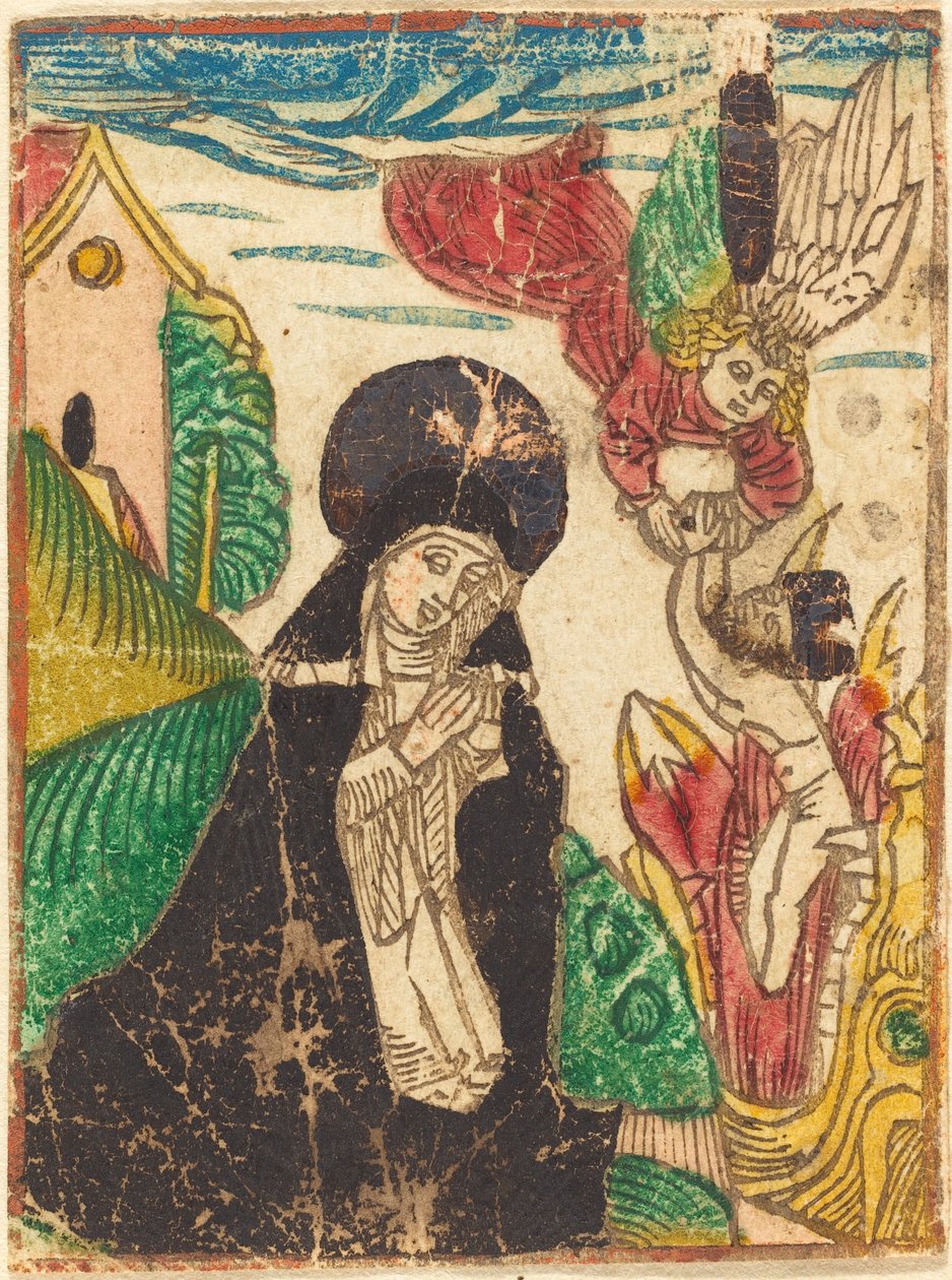 Sankt Ottilia af German 15th Century