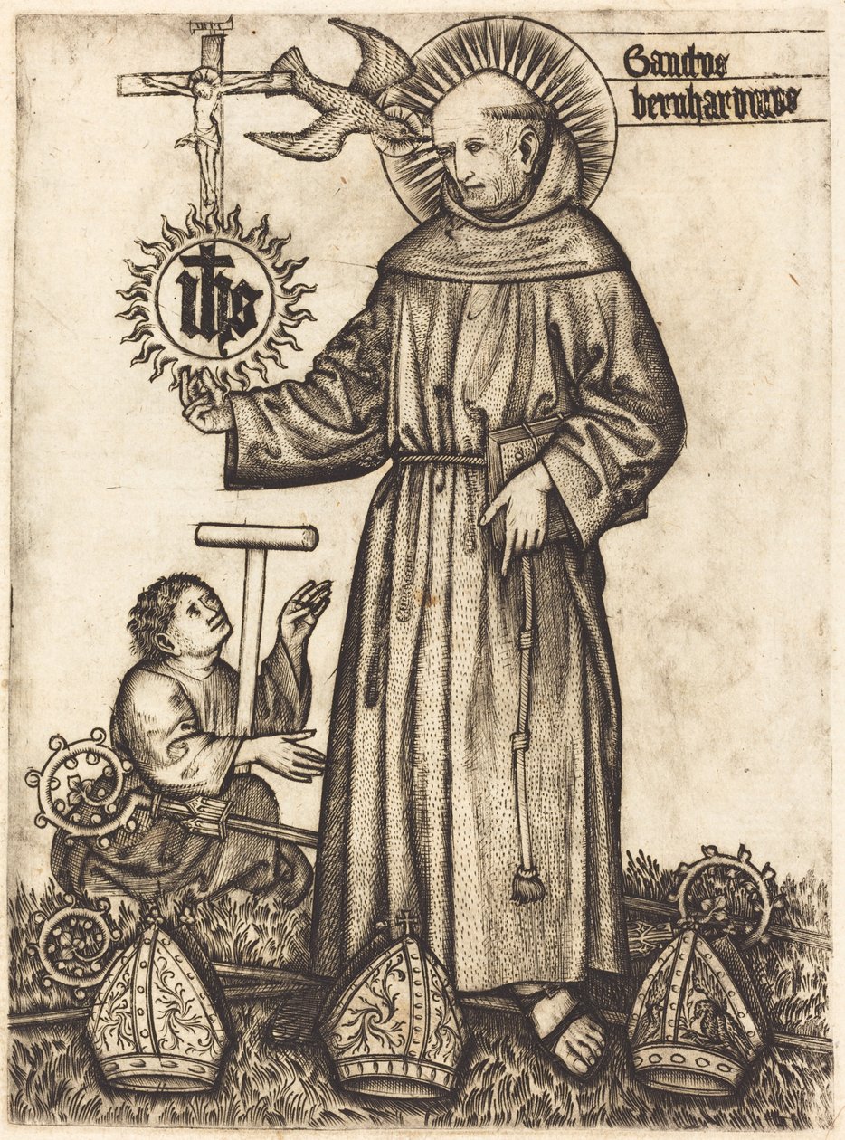 Sankt Bernard af German 15th Century