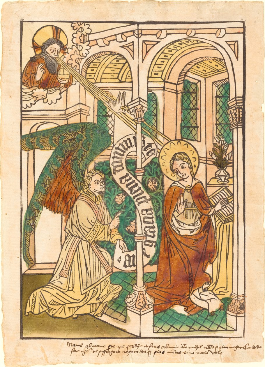 Bebudelsen af German 15th Century