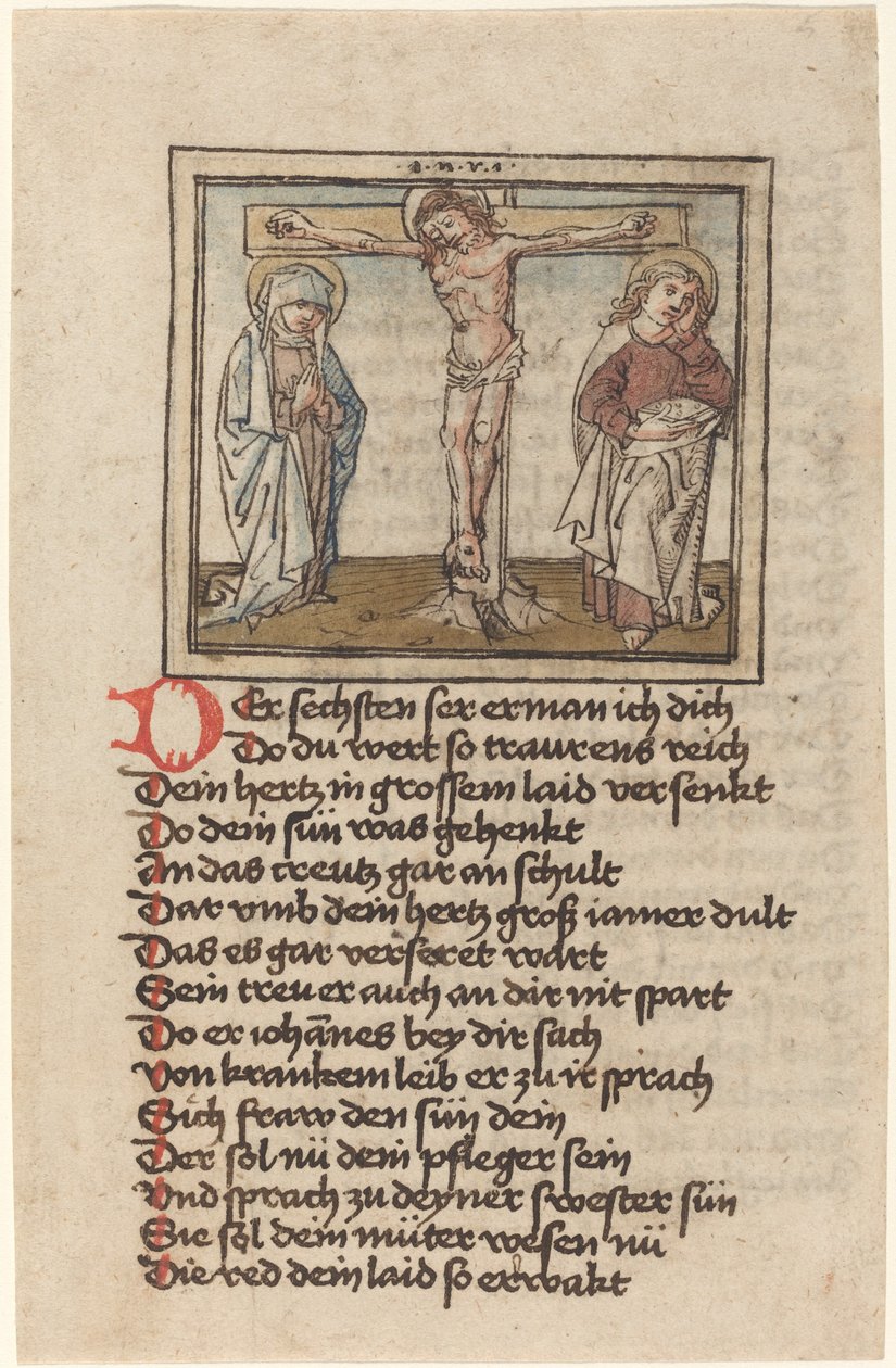 Korsfæstelsen af German 15th Century