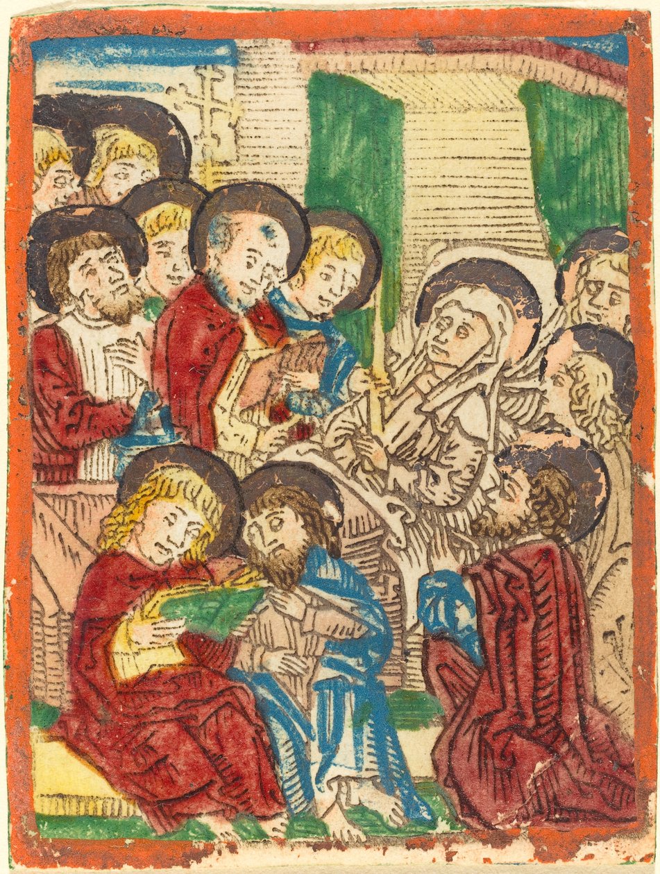 Jomfruens død af German 15th Century