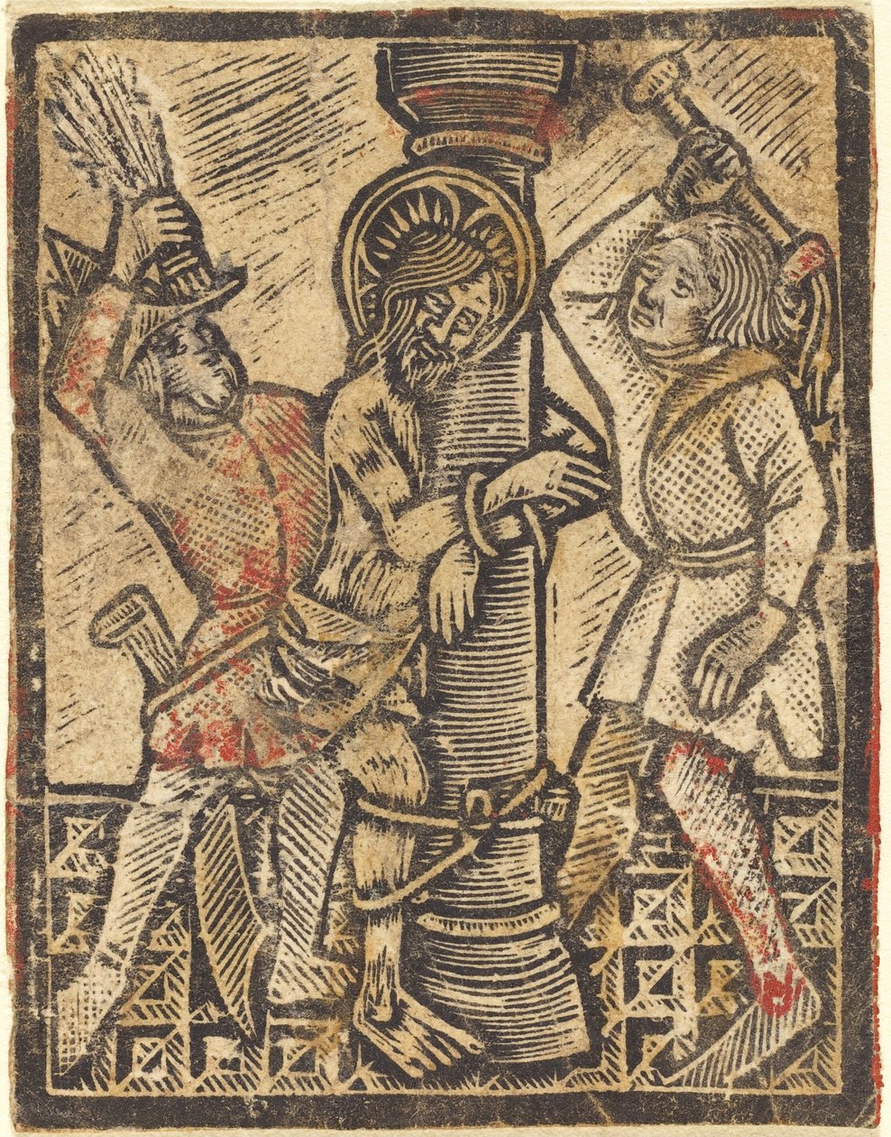 Flageleringen af German 15th Century