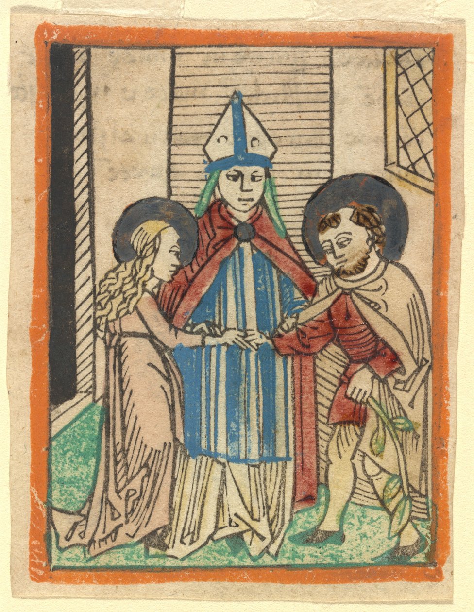 Jomfruens ægteskab af German 15th Century