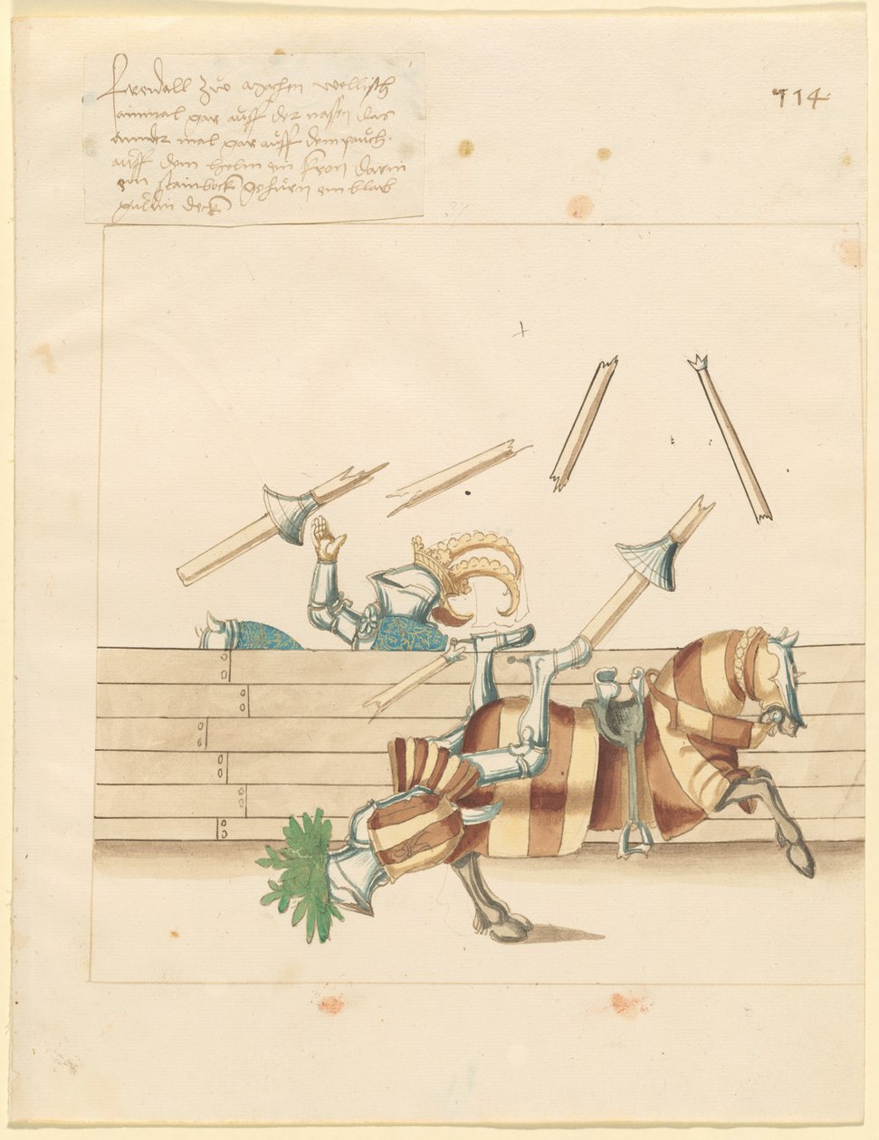 Italiensk Fredsdyst af German 16th Century