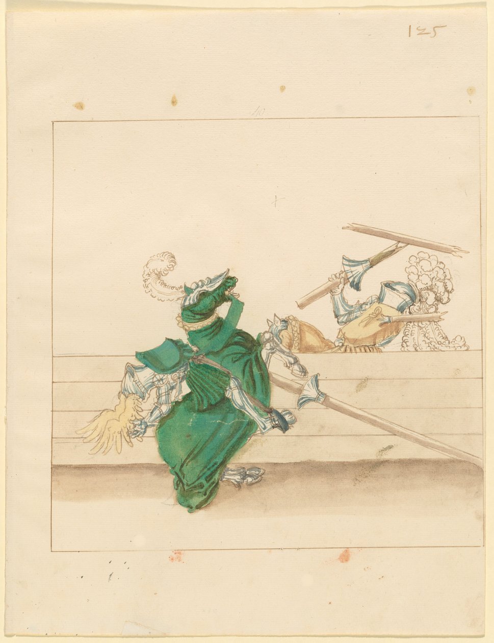 Italiensk Fredsdyst af German 16th Century