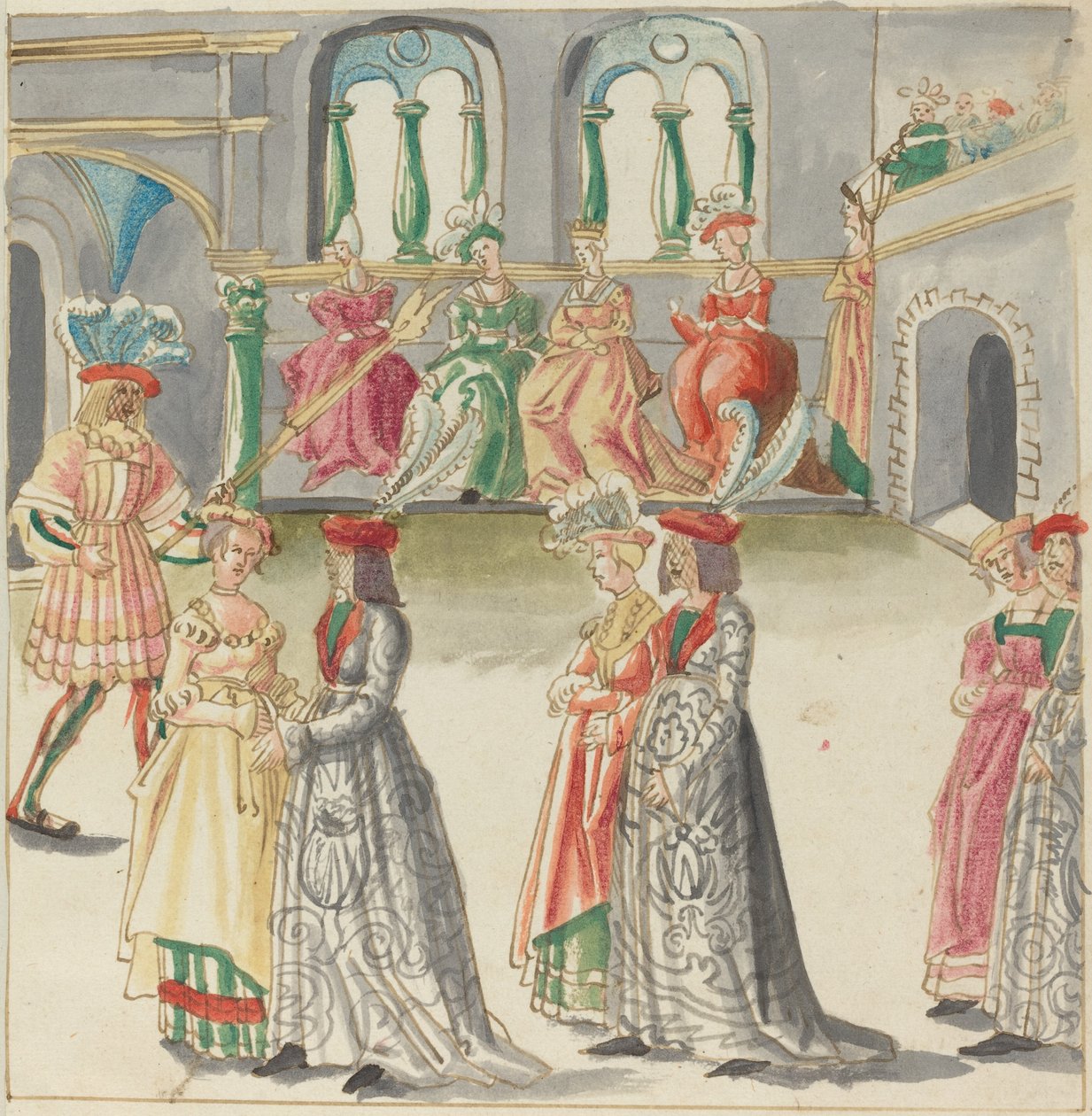 Maskerade af German 16th Century