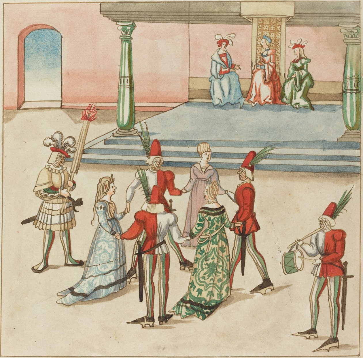 Maskerade af German 16th Century