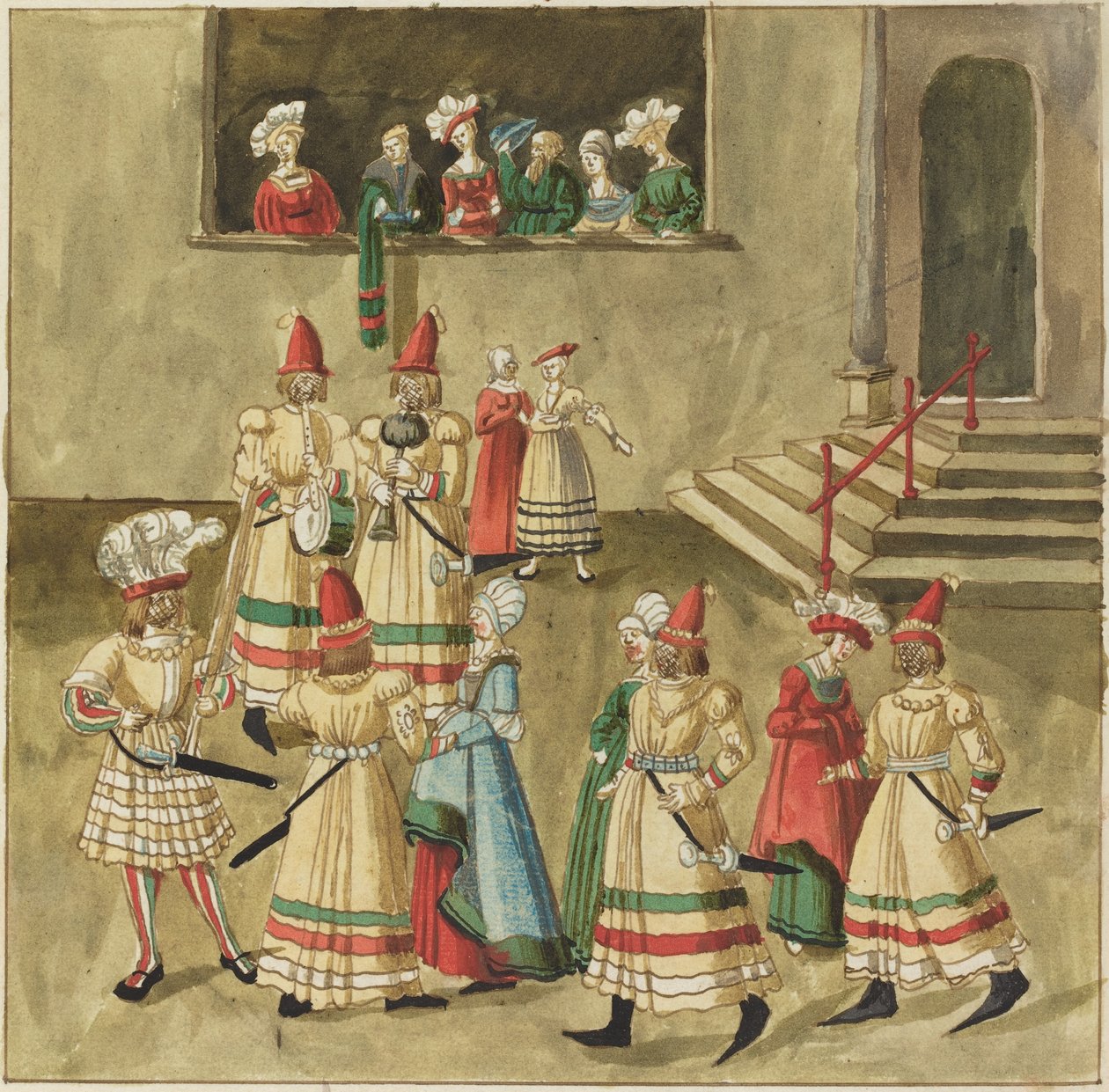 Maskerade af German 16th Century
