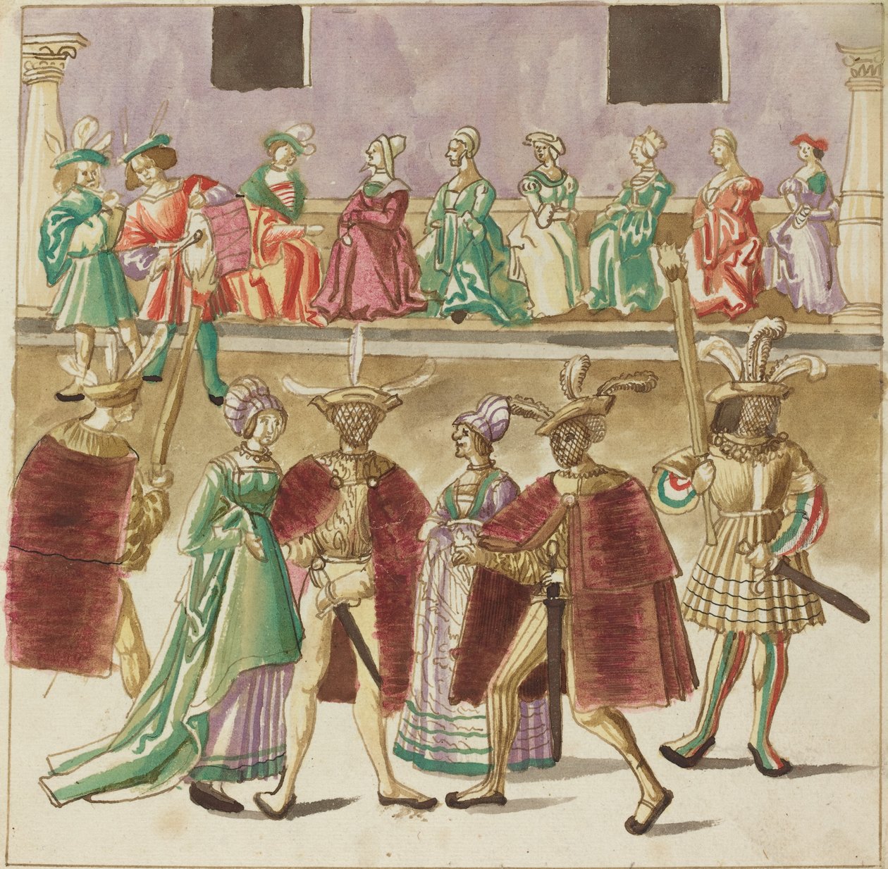 Maskerade af German 16th Century