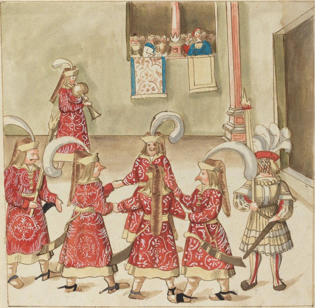 Maskerade af German 16th Century