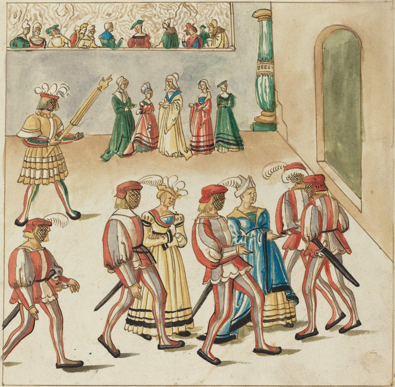 Maskerade af German 16th Century