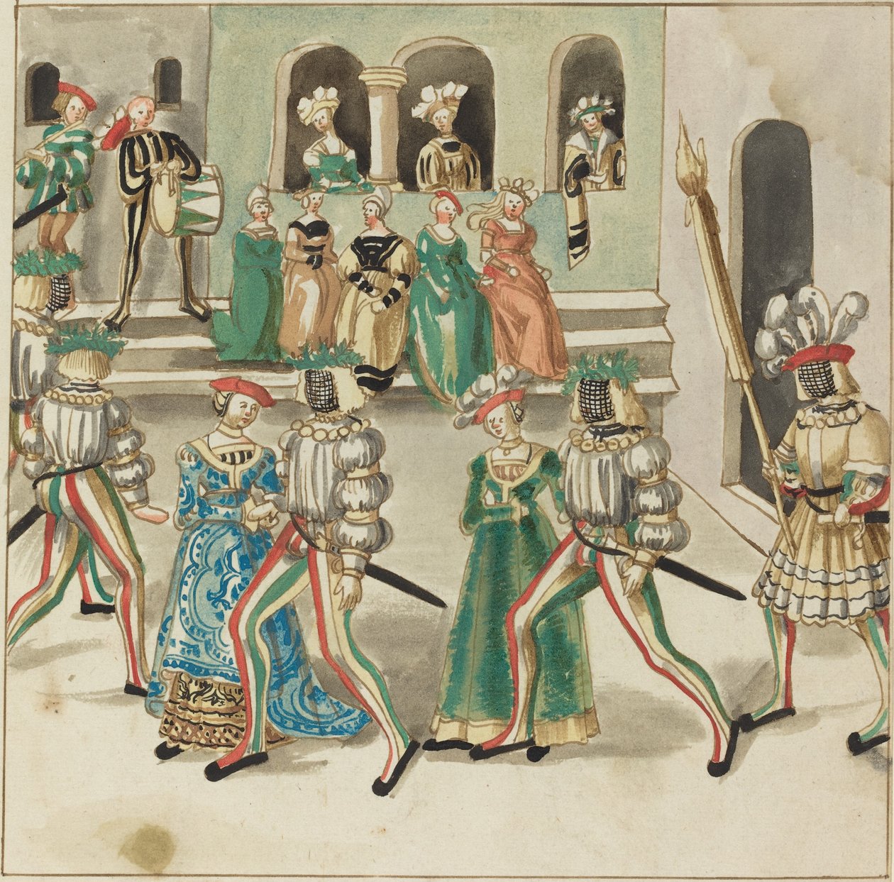 Maskerade af German 16th Century
