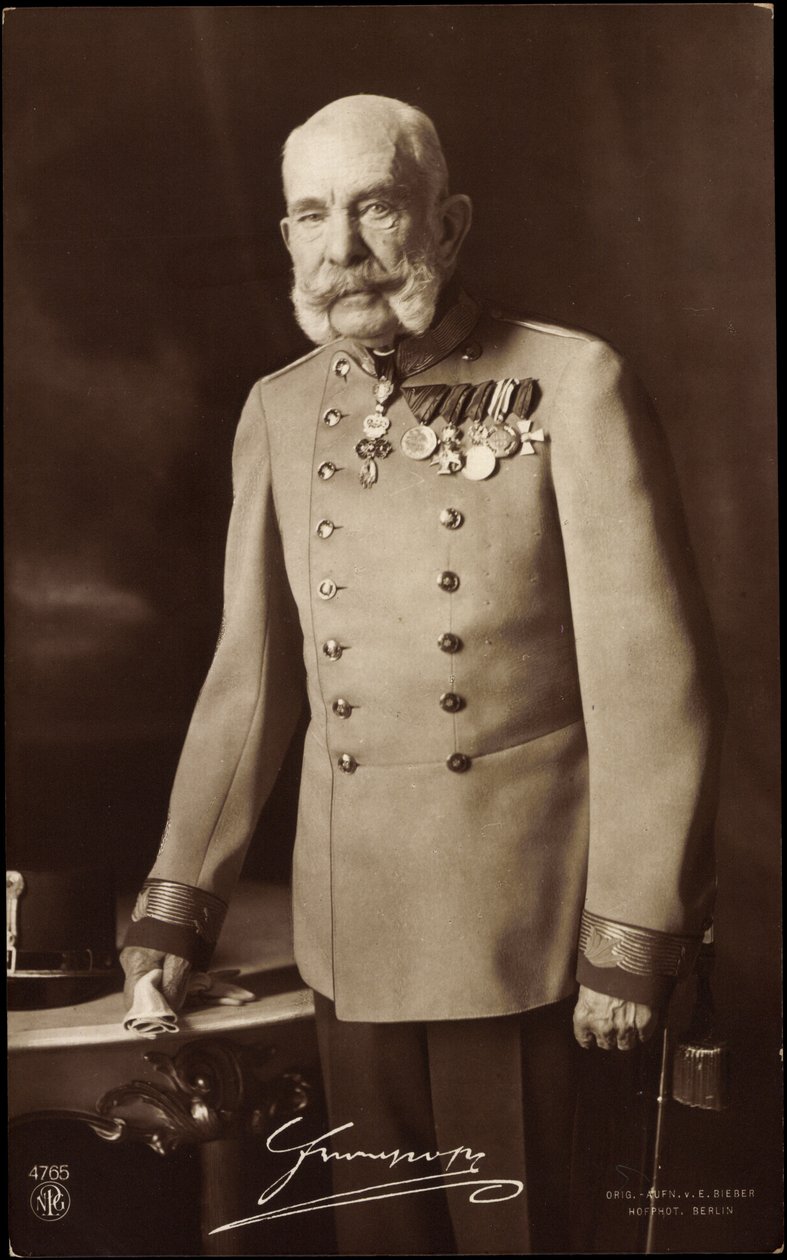 Kejser Franz Josef I, Østrig, NPG 4765 af German Photographer