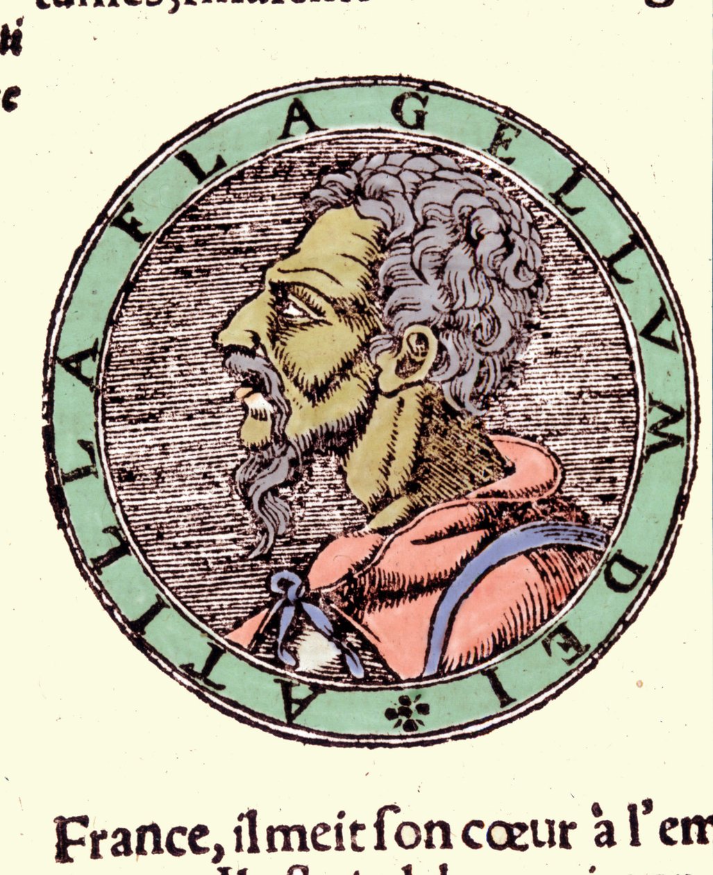 Attila - i ""Cosmography"" af Sebastian Munster af German School