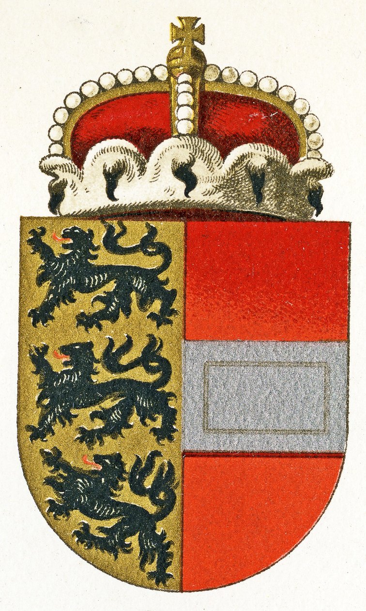 Kärntens våbenskjold, ca. 1898 af German School