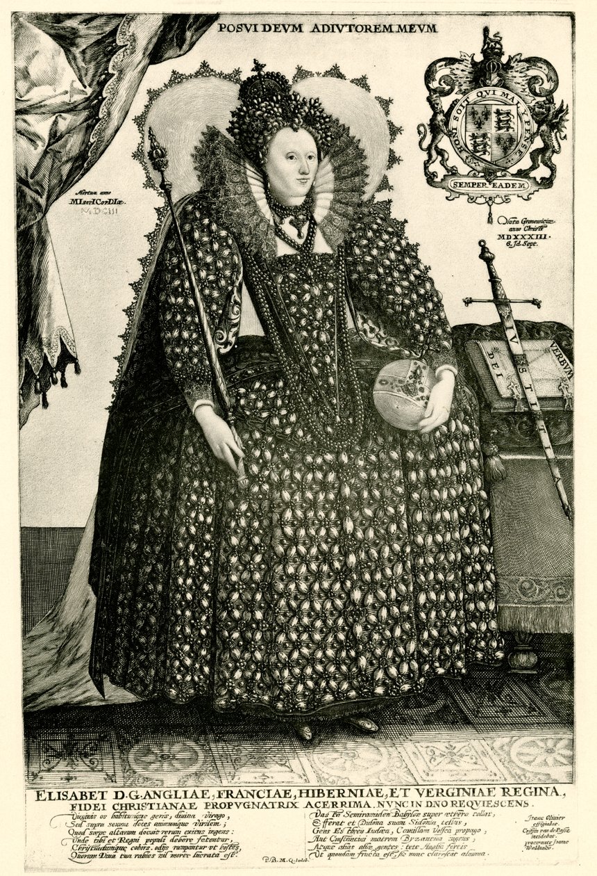 Elizabeth I. af German School