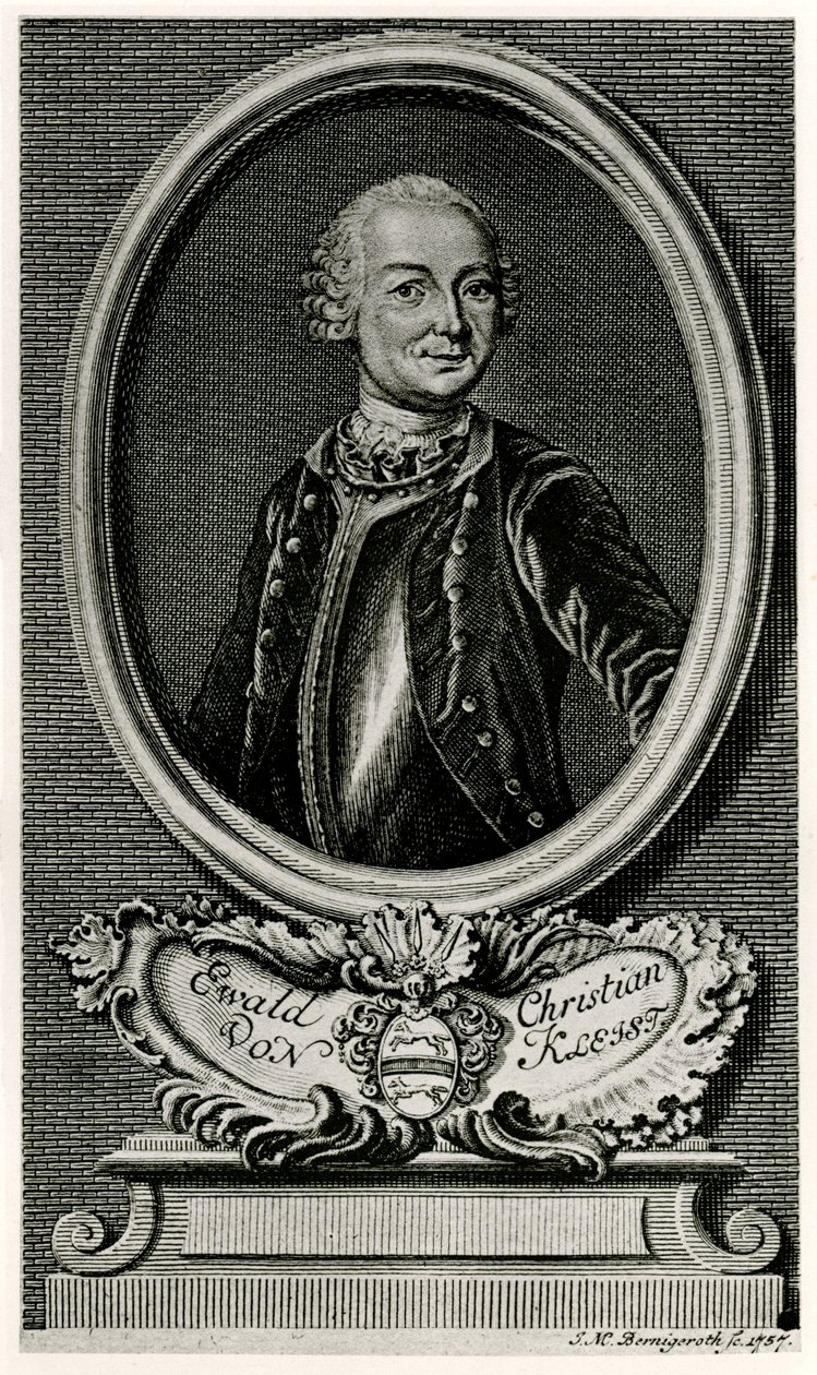 Ewald Christian von Kleist af German School