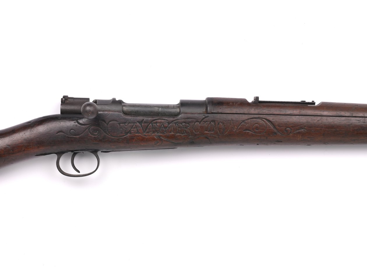 Tysk mauser karabinriffel, 7 mm af German School