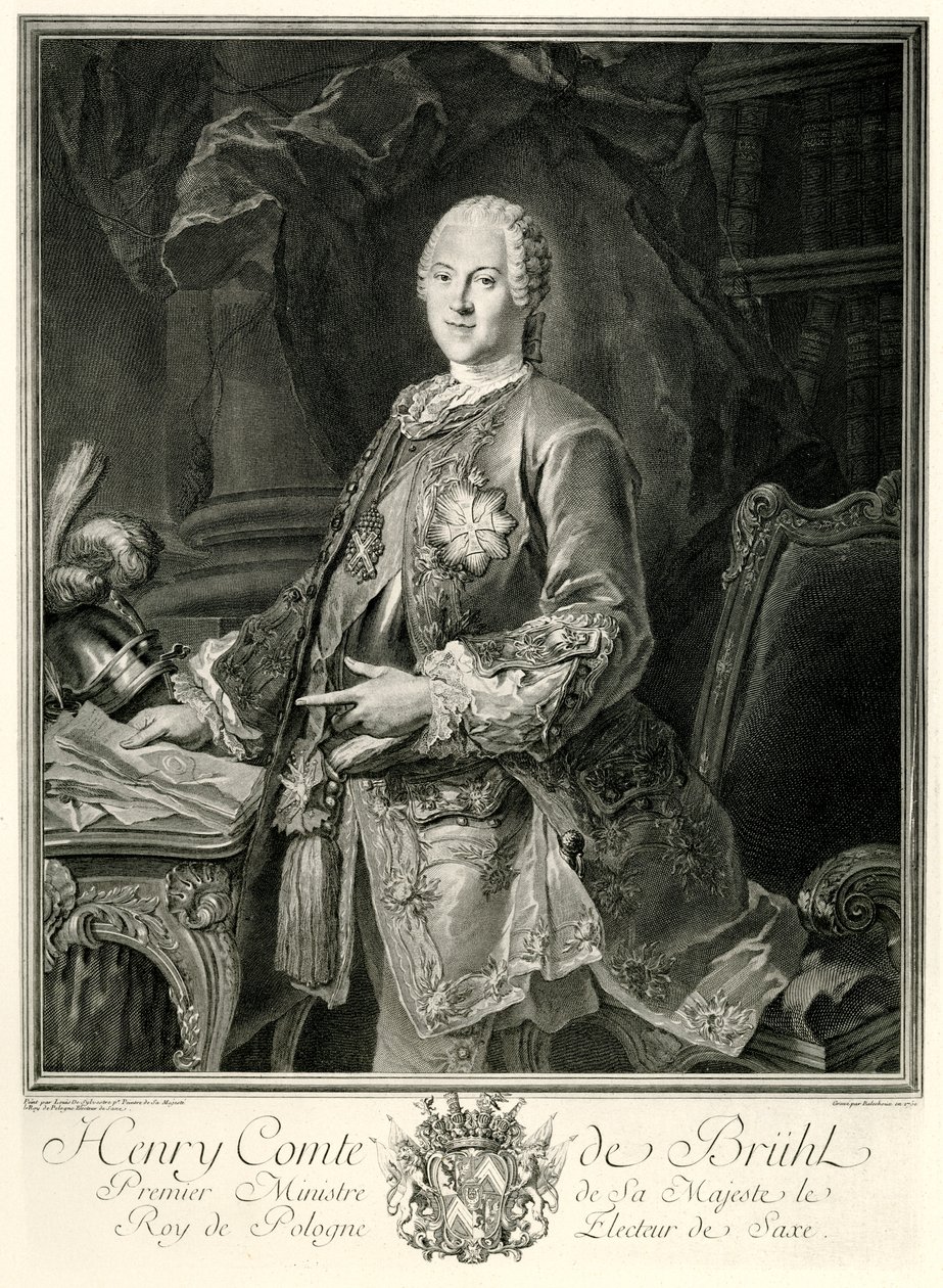 Heinrich Graf Bruehl af German School