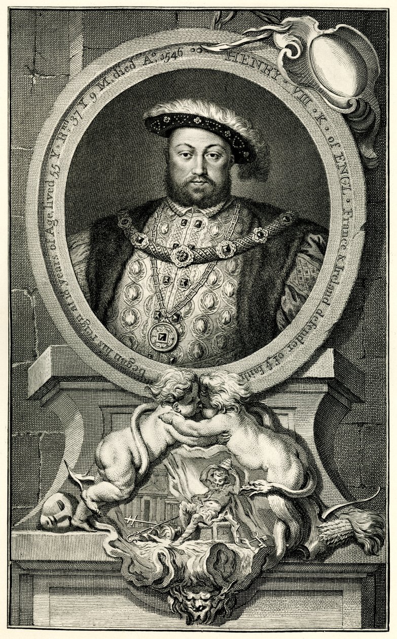 Henrik VIII af German School